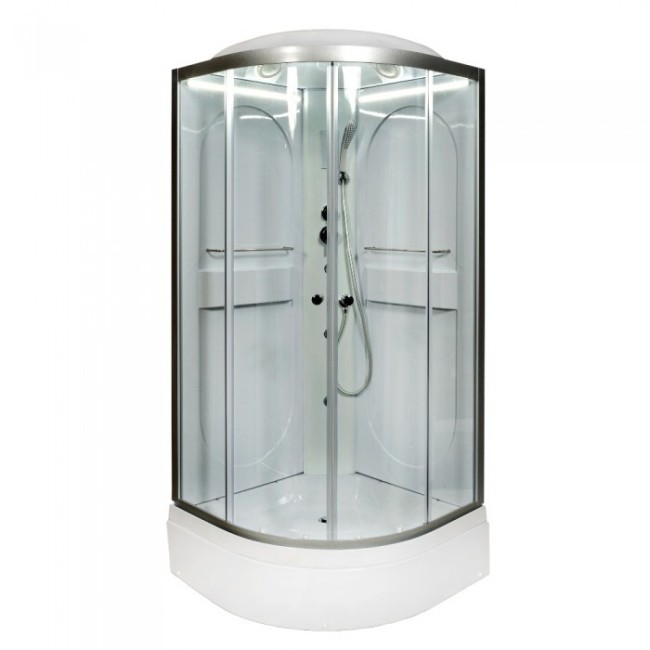 Душевая кабина Deto L510 LED с гидромассажем