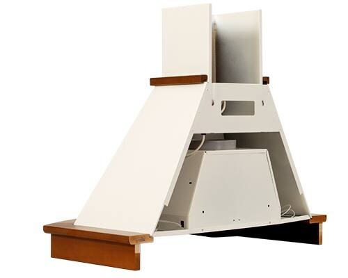 Каминная вытяжка Elikor Ротонда 650 90 бежевый/бук Каминная вытяжка Elikor Ротонда 650 90 бежевый/бук