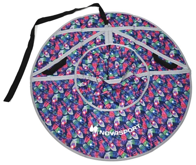 Тюбинг NovaSport CH030.110 серый/перья (без камеры) Тюбинг NovaSport CH030.110 серый/перья (без камеры)