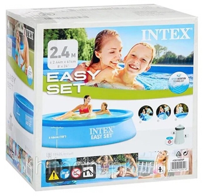 Надувной бассейн Intex Easy Set 28108 Надувной бассейн Intex Easy Set 28108