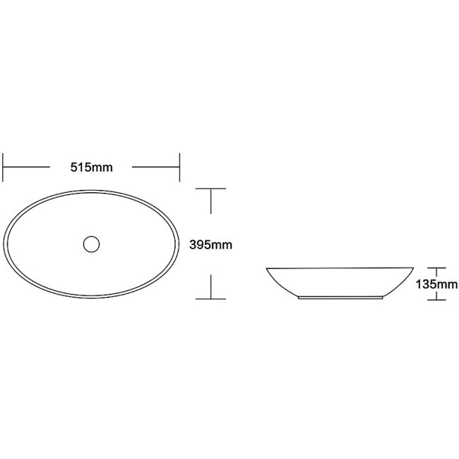 Раковина накладная Cerutti SPA CR0019