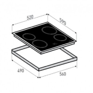 Встраиваемая индукционная варочная панель Zigmund & Shtain CIS 028.60 SX Встраиваемая индукционная варочная панель Zigmund & Shtain CIS 028.60 SX
