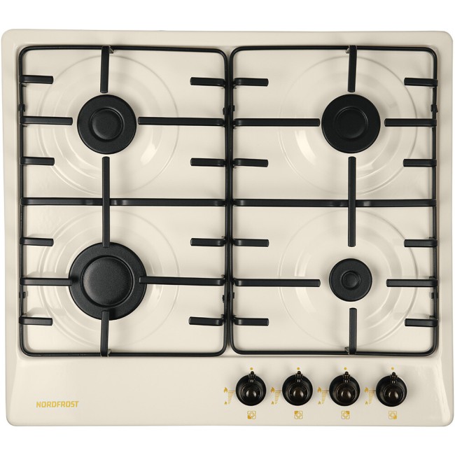 Встраиваемая газовая варочная панель Nordfrost HS 6040 YR Встраиваемая газовая варочная панель Nordfrost HS 6040 YR