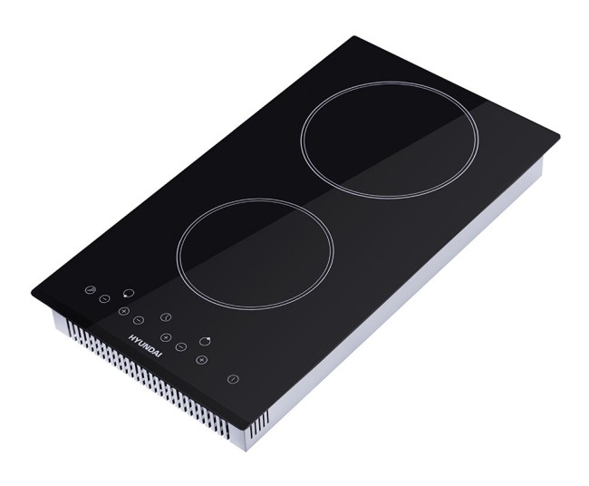 Встраиваемая индукционная варочная панель Hyundai HHI 3750 BG черный Встраиваемая индукционная варочная панель Hyundai HHI 3750 BG черный