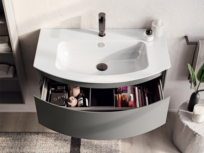 Раковина для мебели Berloni Bagno LAVMOOINCXR001101