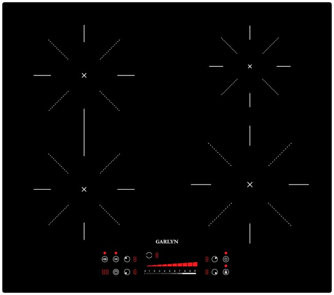 Встраиваемая индукционная варочная панель Garlyn H-7000