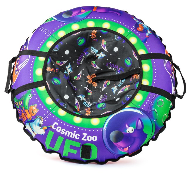 Тюбинг Cosmic Zoo Ufo фиолетовый волк