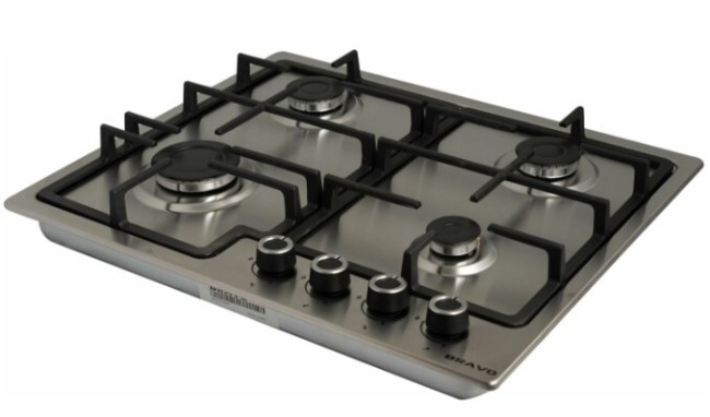 Встраиваемая газовая варочная панель Bravo FGH60S4 X