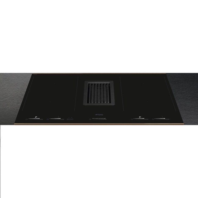 Встраиваемая индукционная варочная панель с вытяжкой Smeg HOBD682R1 (тест)