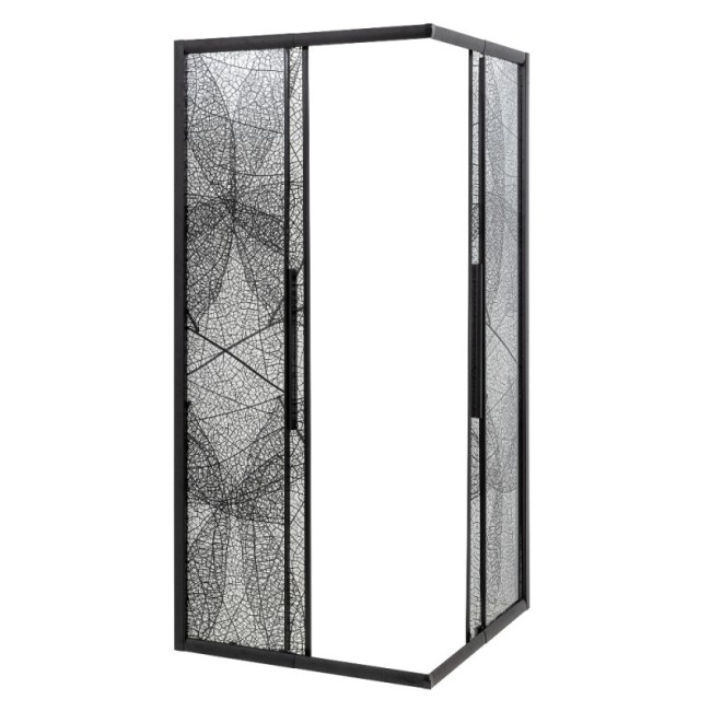 Душевой уголок Deto KB 100-110 Black Душевой уголок Deto KB 100-110 Black