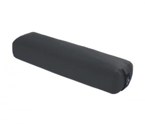 Валик для йоги Hugger Mugger Standard Yoga Bolster Solids серый