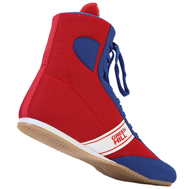 Боксерки Green Hill Special LSB-1801 синий/красный 43