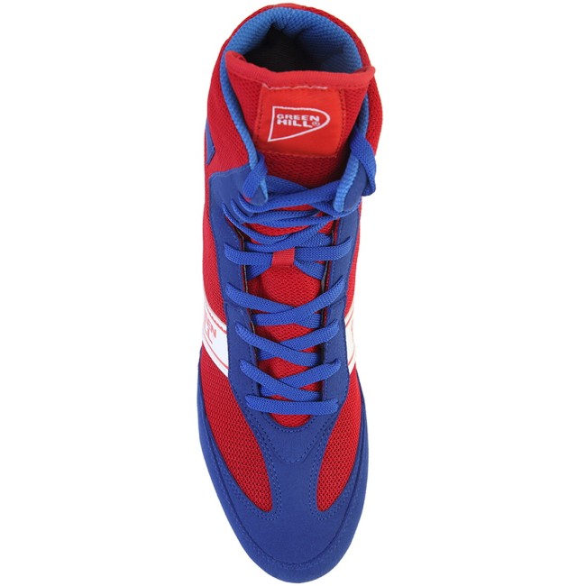 Боксерки Green Hill Special LSB-1801 синий/красный 43