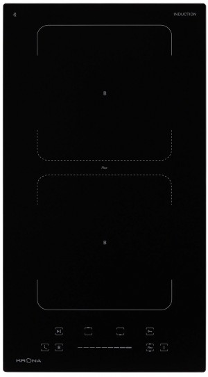 Встраиваемая индукционная варочная панель Krona ERDE 30 BL 2BFTS