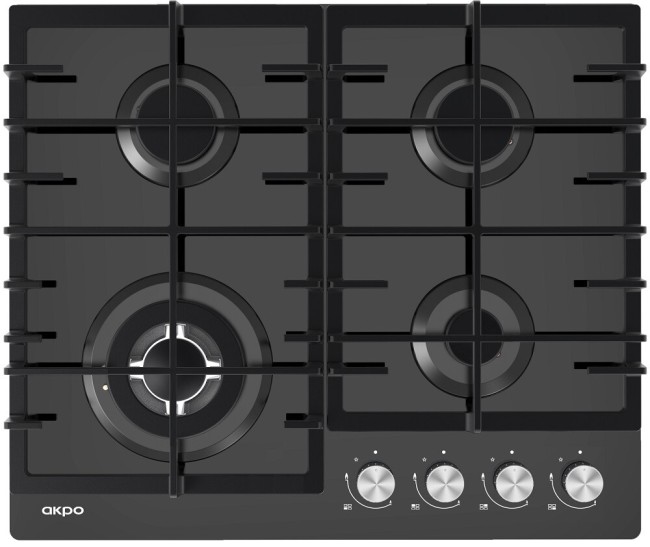 Встраиваемая газовая варочная панель Akpo PGA 604 AGC-T BL
