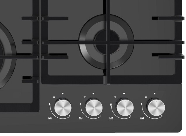 Встраиваемая газовая варочная панель Akpo PGA 604 AGC-T BL