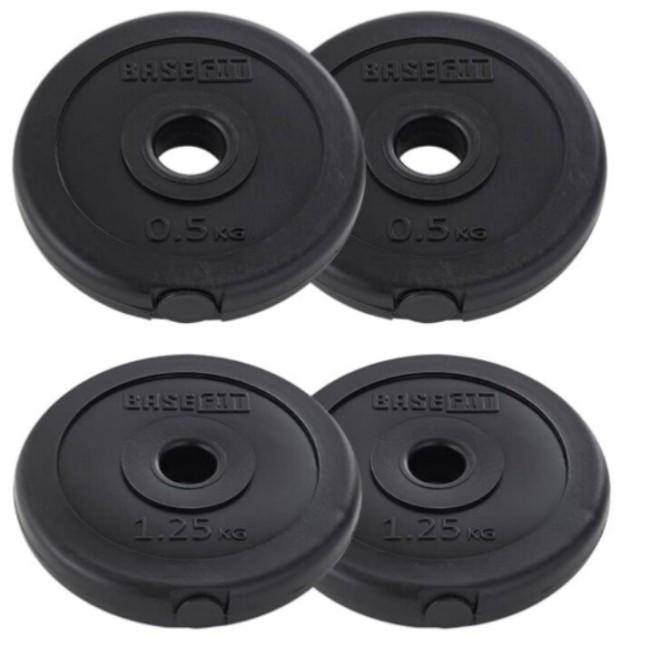 Гантель разборная BaseFit DB-717 9 кг Гантель разборная BaseFit DB-717 9 кг