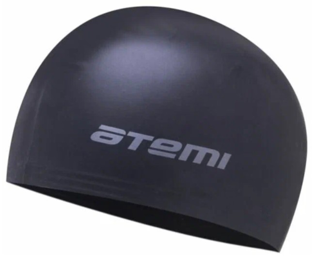 Шапочка для плавания Atemi TC301 тонкий силикон ченый