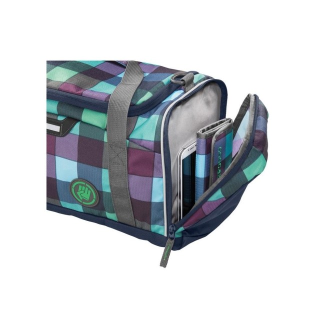 Сумка спортивная Coocazoo SporterPorter Green Purple District зеленый/черный Сумка спортивная Coocazoo SporterPorter Green Purple District зеленый/черный