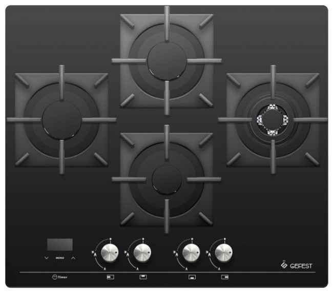 Встраиваемая газовая варочная панель Gefest СГ СВН 2231-03 К33