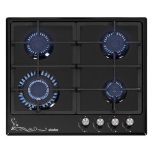 Встраиваемая газовая варочная панель Simfer H60V41B522 Встраиваемая газовая варочная панель Simfer H60V41B522