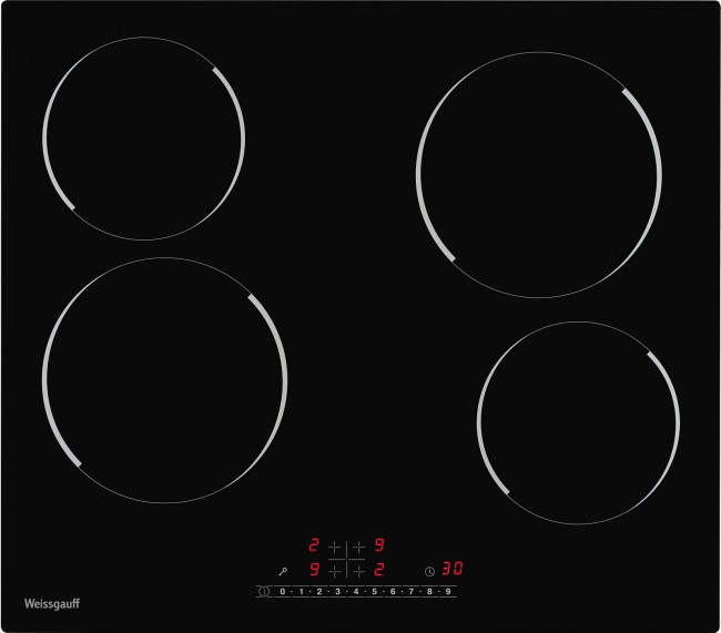 Встраиваемая электрическая варочная панель Weissgauff HV 640 BS