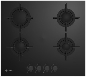 Встраиваемая газовая варочная панель Indesit INGT 61 IC/BK