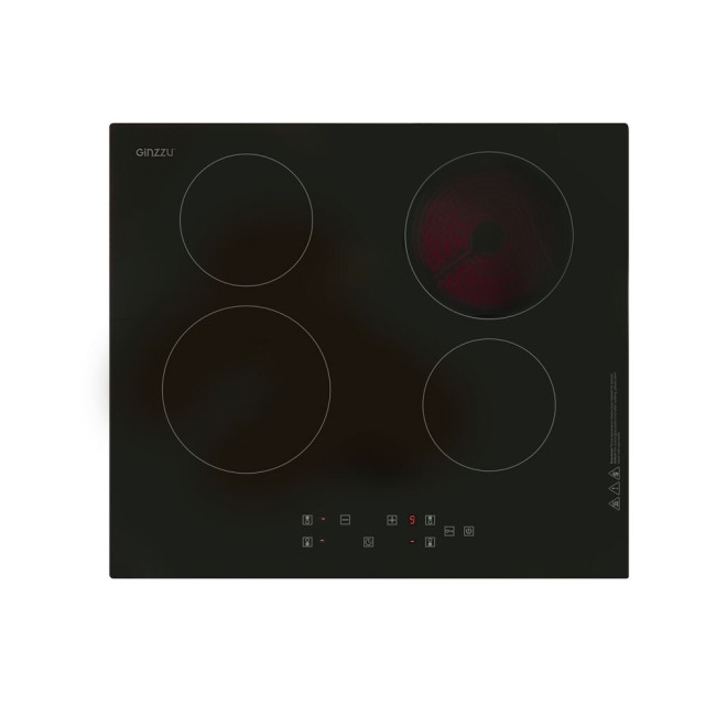 Встраиваемая стеклокерамическая варочная панель Ginzzu HCC-402