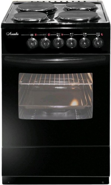 Электрическая плита Лысьва 4/1э04 МС черный (без крышки) Электрическая плита Лысьва 4/1э04 МС черный (без крышки)