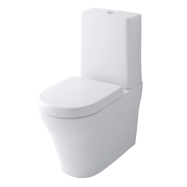 Toto Mh унитаз напольный без бочка горизонтальный выпуск, белый (CW161Y)