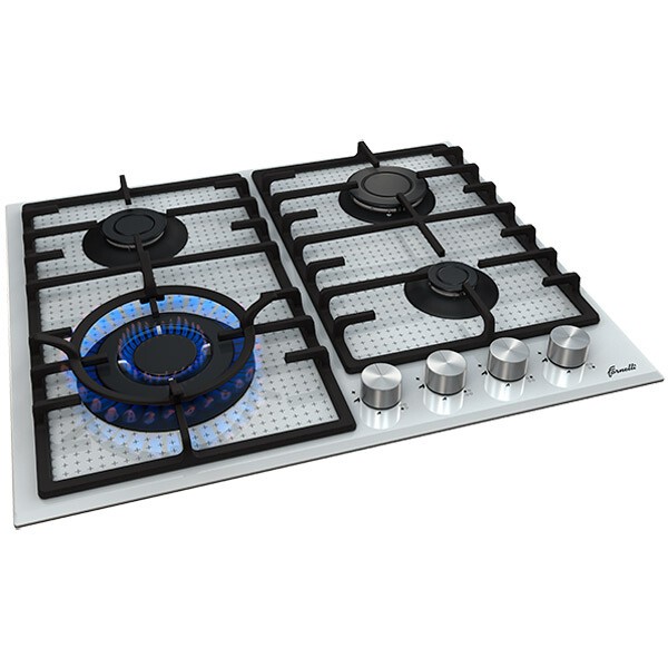 Встраиваемая газовая варочная панель Fornelli PGT 60 Ardore WH
