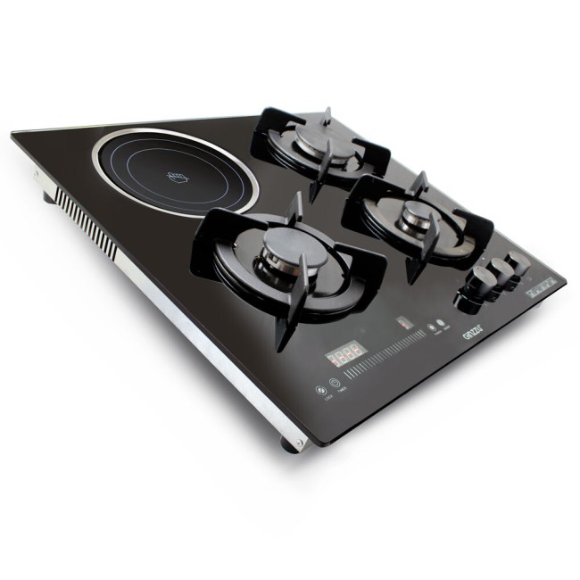 Встраиваемая газовая варочная панель Ginzzu HCG-478 Встраиваемая газовая варочная панель Ginzzu HCG-478