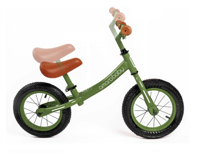 Беговел Amarobaby Road Racer зеленый (AB22-34RR/13)