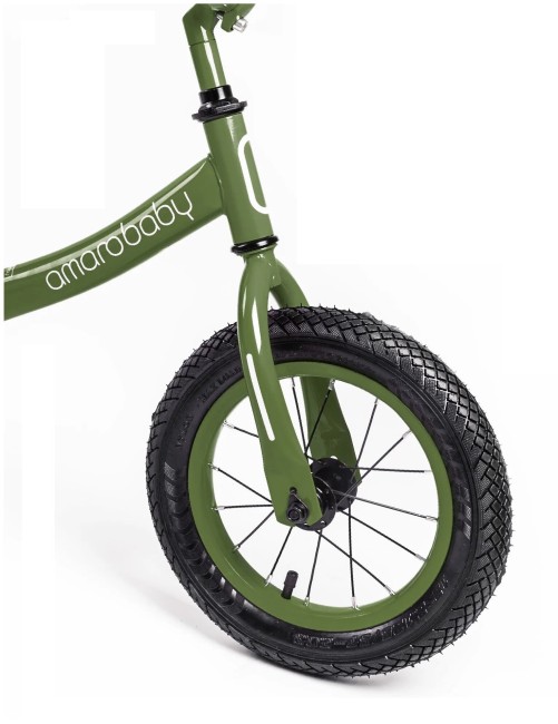 Беговел Amarobaby Road Racer зеленый (AB22-34RR/13)