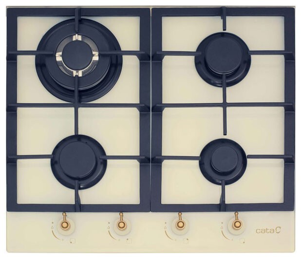 Встраиваемая газовая варочная панель Cata RCI 631 ivory/X Встраиваемая газовая варочная панель Cata RCI 631 ivory/X