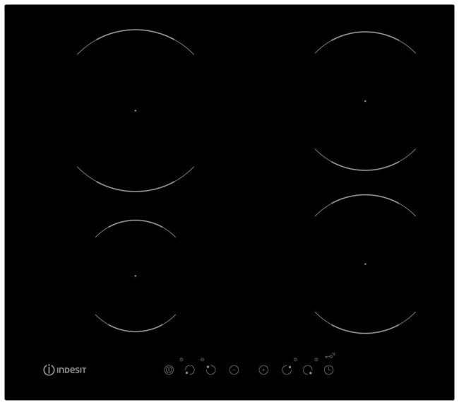 Встраиваемая индукционная варочная панель Indesit VIA 640 0 C Встраиваемая индукционная варочная панель Indesit VIA 640 0 C