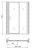 Душевая дверь Gemy Sunny Bay S28191C Душевая дверь Gemy Sunny Bay S28191C