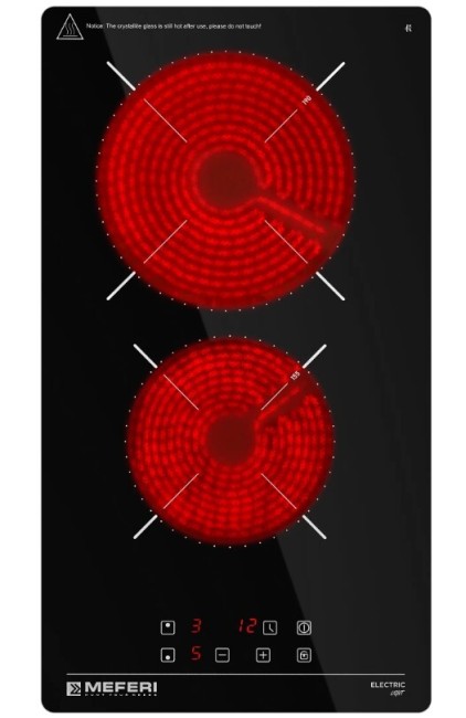 Встраиваемая электрическая варочная панель Meferi MEH302BK Light