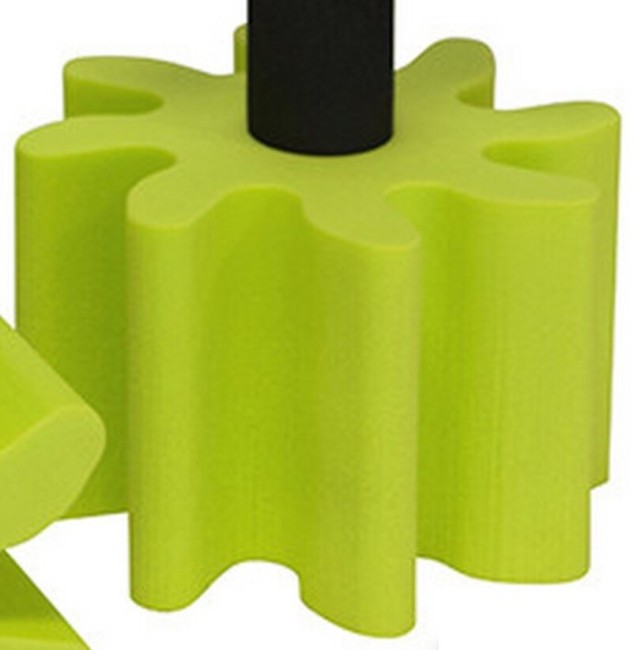 Гантели для аквааэробики WAWE среднее сопротивление желтый Гантели для аквааэробики WAWE среднее сопротивление желтый