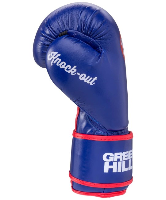 Перчатки боксерские Green Hill Knockout BGK-2266 8 oz синий