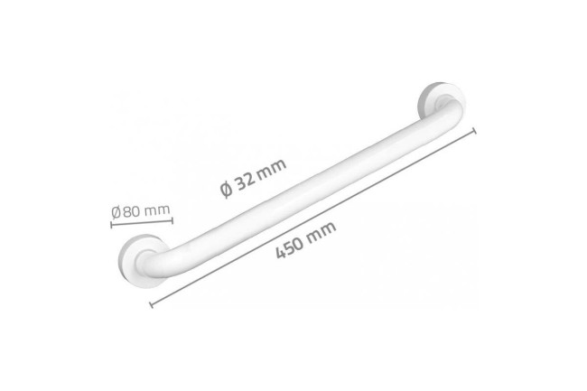 Поручень для ванны Ridder А00145101 белый Поручень для ванны Ridder А00145101 белый