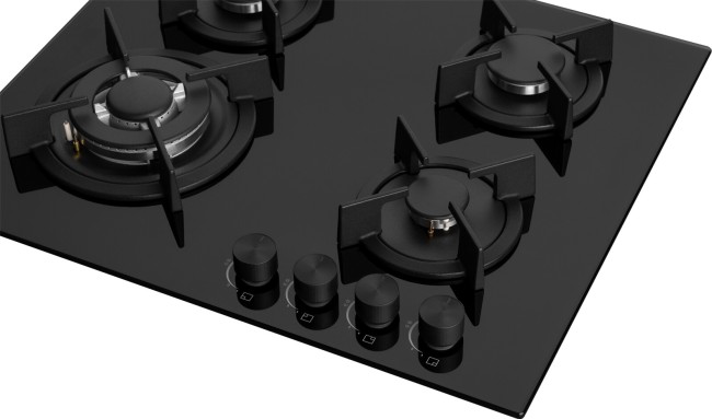 Встраиваемая газовая варочная панель Weissgauff HGG 640 BGB Встраиваемая газовая варочная панель Weissgauff HGG 640 BGB