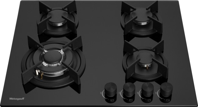 Встраиваемая газовая варочная панель Weissgauff HGG 640 BGB Встраиваемая газовая варочная панель Weissgauff HGG 640 BGB