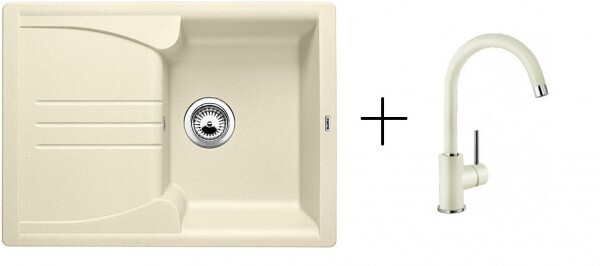 Комплект Blanco Enos 40 S шампань + Mida шампань