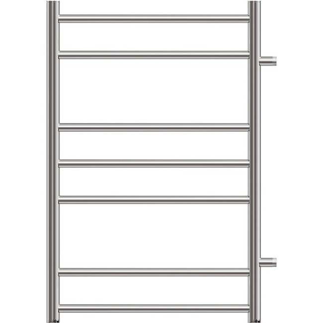 Полотенцесушитель водяной Point PN10558B П7 500x800 с боковым подключением 500, черный