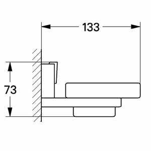 Держатель Grohe Ectos для мыльницы (40255000)