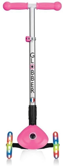 Самокат Globber PRIMO FOLDABLE LIGHTS розовый Самокат Globber PRIMO FOLDABLE LIGHTS розовый