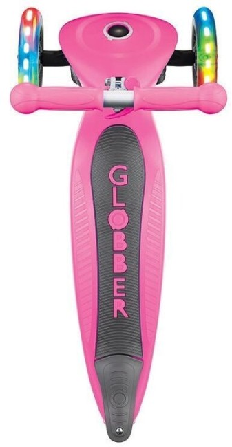 Самокат Globber PRIMO FOLDABLE LIGHTS розовый Самокат Globber PRIMO FOLDABLE LIGHTS розовый