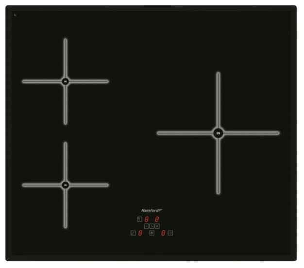 Встраиваемая электрическая варочная панель Rainford RBН 7613 B black