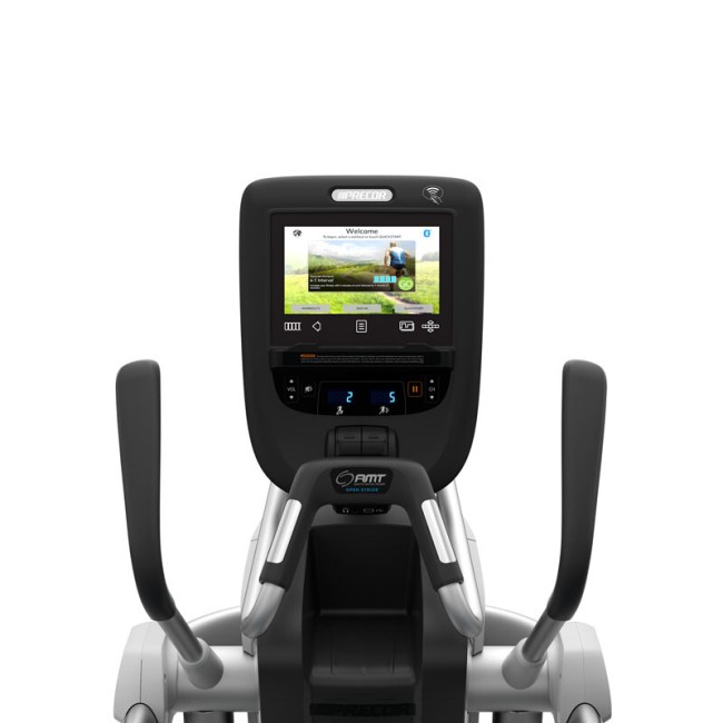 Эллиптический тренажер Precor AMT Open Stride 865 глянцевый серебристый/металлик